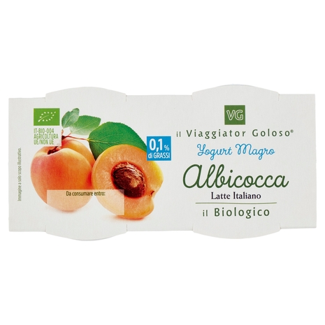 Yogurt Magro all'Albicocca, 2x125 g
